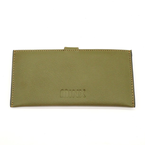 Minx Leather Box  Clutch for  Casual, Formal Occasion