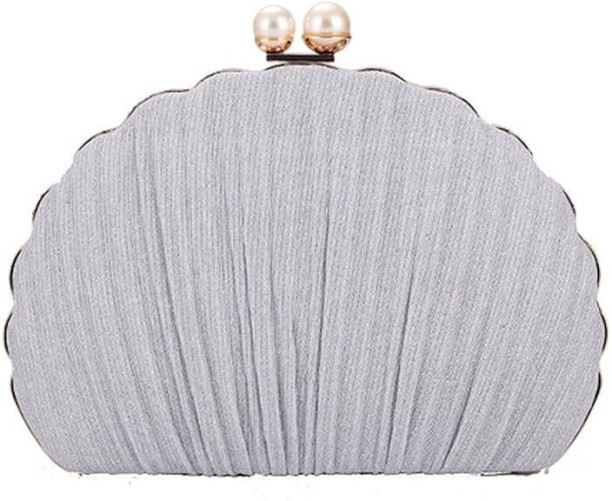 sozo Metallic Kiss Lock  Clutch for  Formal Occasion