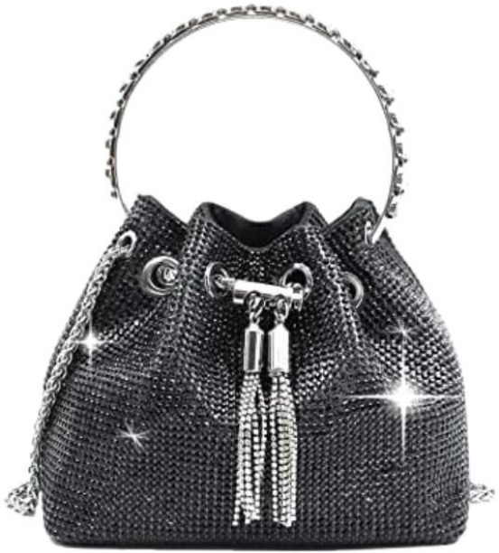 sozo Satin Kiss Lock  Clutch for  Party Occasion