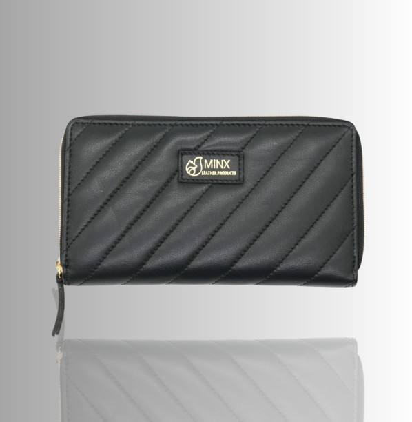 Minx Leather Leather Box  Clutch for  Formal Occasion