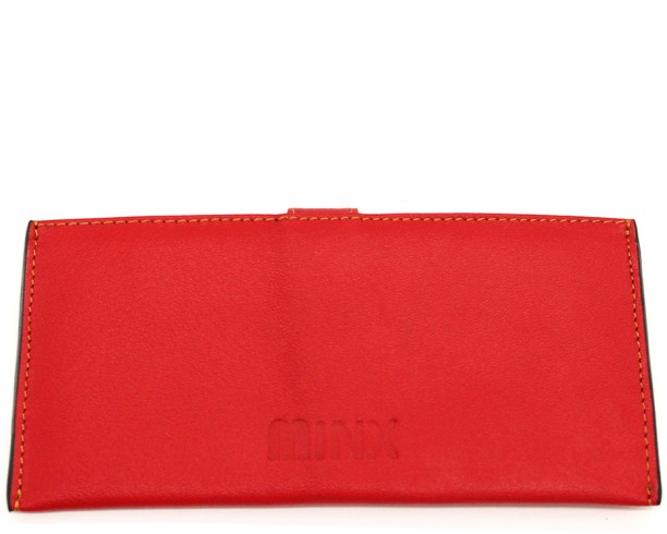Minx Leather Box  Clutch for  Casual, Formal Occasion