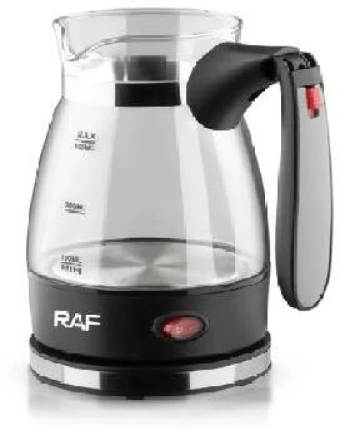 Raf Fast Boiling Portable Coffee Kettle Electric Glass Turkish Coffee Pots Electric Coffee Pot 4 Cup Coffee Machine