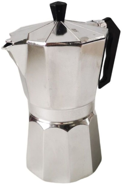 generic 600ml Silver Aluminium Stove Top Coffee Maker Coffee Machine