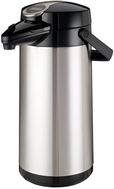 Bravilor Airpot - 2.2L Thermal Dispenser, Stainless Steel, Pump Action Coffee Machine
