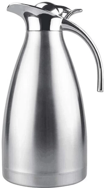 Generic 2L Stainless Steel Double Wall Vacuum Insulated Coffee Pot 4 Cup Coffee Machine