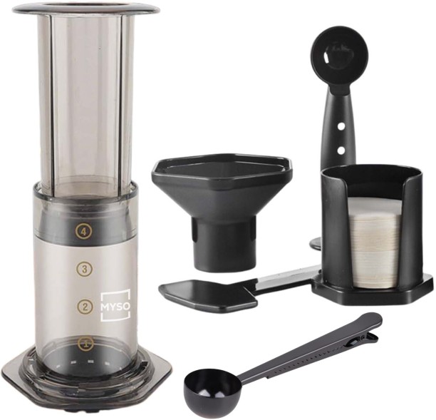 MYSO Portable Coffee and Espresso Maker 4 Cup Coffee Machine