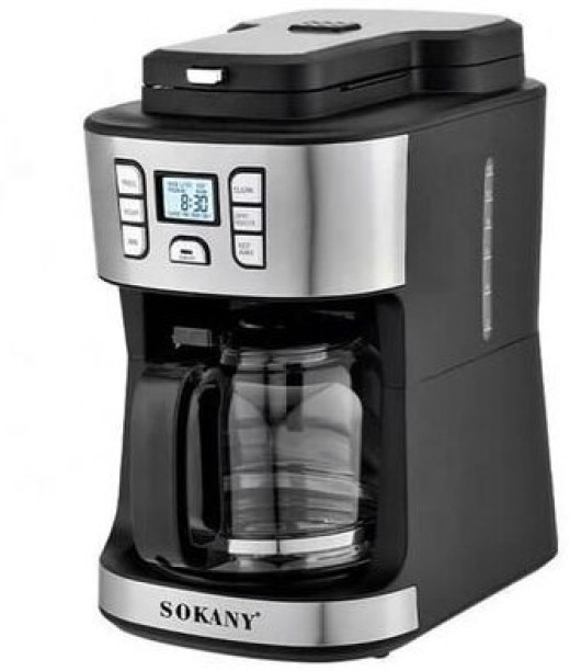Sokany 2 In 1 Automatic Drip 15 Cup Coffee Machine