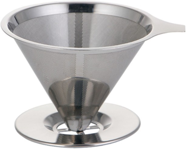 ALANES Pour Over Coffee Dripper Slow Drip Coffee Filter Cone Reusable Coffee Maker 3 Cup Coffee Machine