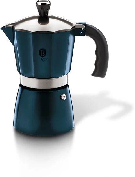 Berlinger Haus Metallic Line Aquamarine Edition 6 Cup Coffee Machine