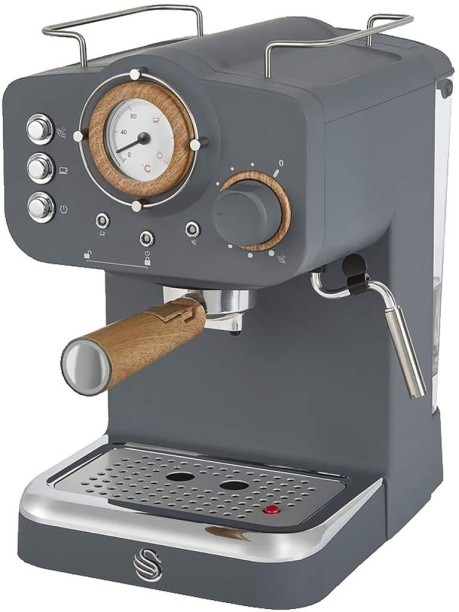 Swan Espresso Machine 2 Cup Coffee Machine