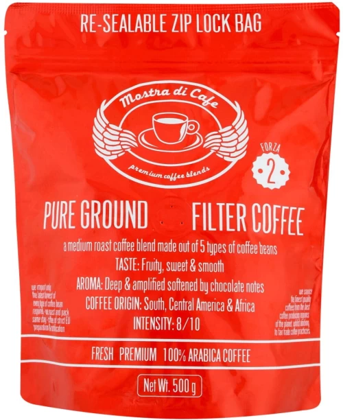 Mostra Di Cafe Forza 2 Pure Ground Filter Coffee