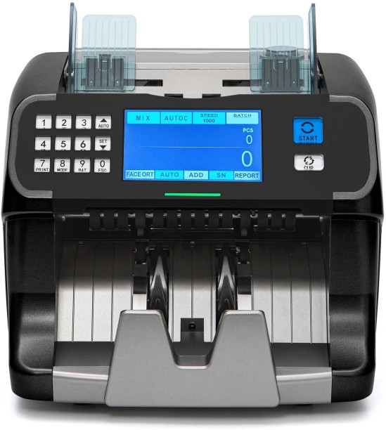 Avansa MixCount 2825 Mixed Value Note Counter Table Top Cash Register