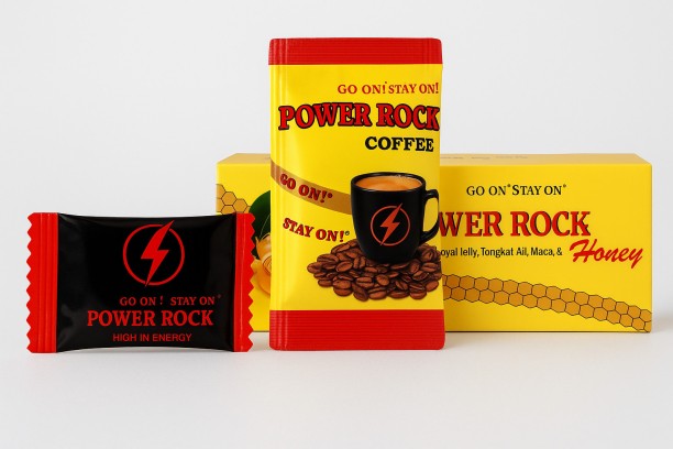 Power Rock 1 Coffee, 1 Candy & 1 Honey  –Variant Health Care Combo