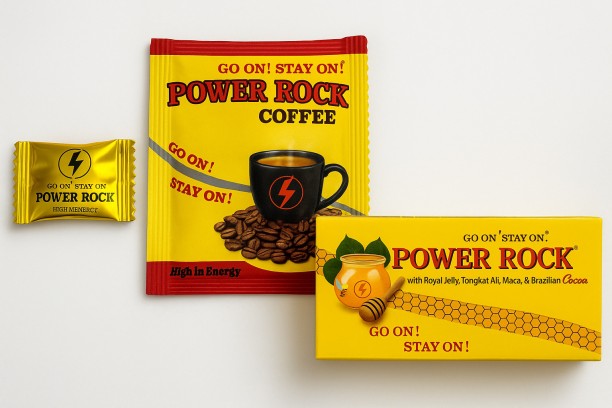 Power Rock Coffee, Candy & Honey  Health Care Combo