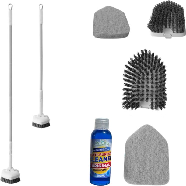 Lihle 2-In-1 Multipurpose Floor Cleaning Brush with Mmafa multi-purpose cleaner Health Care Combo