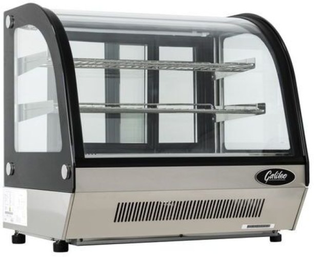 GALILEO Countertop curved refrigerated display cabinet - 0.7m 110 L Compact Refrigerator