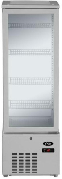 GALILEO Refrigerated glass display cabinet - 279Lt, White - GALILEO 279 L Compact Refrigerator