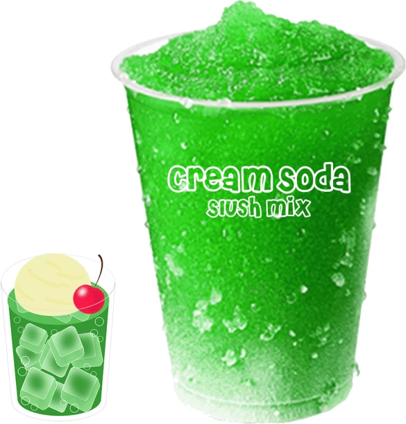 Slush Mix: CREAM SODA Slush Mix Cream Soda