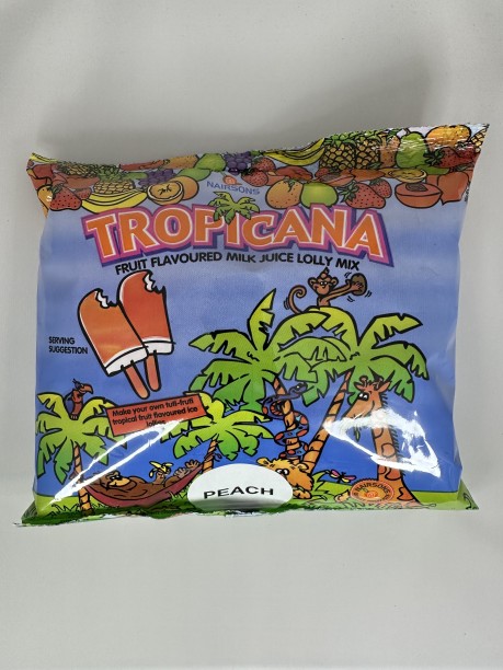 Tropicana Powder TROPICANA FRUIT FLAVOURED M/JUICE LOLLY MIX - PEACH