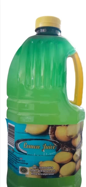 JMH Lemon Juice Case 6 x 2l