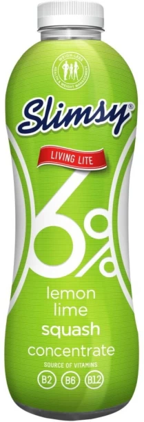 Slimsy SQUASH 1LT, LEMON LIME