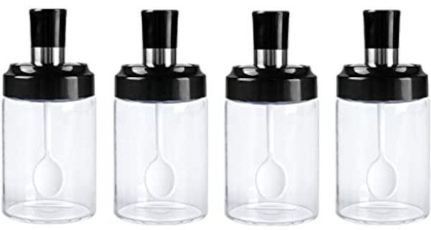 Import Spice Set Glass, Plastic