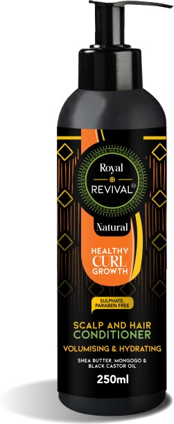 Royal Revival Scalp & Hair Volumising, Hydrating Conditioner with Shea Butter, Mongongo Oil, Black Castor Oil 250 ML Conditioner