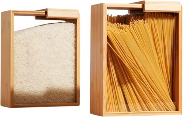 Homeware Wooden Grocery Container  - 5.3 l