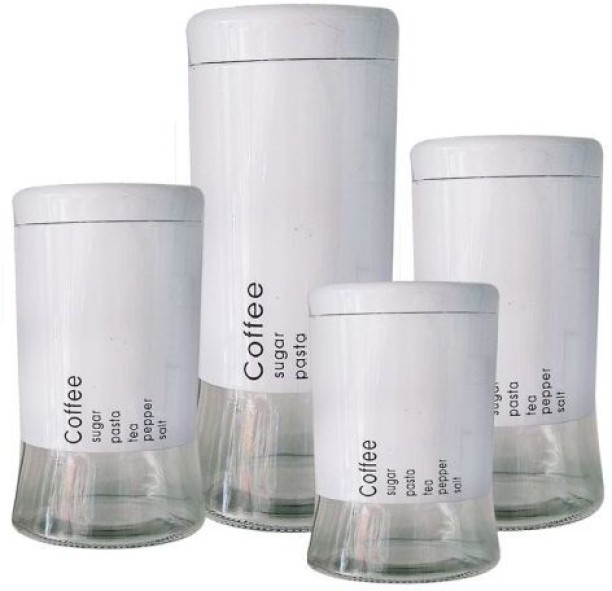 Glass Tea Coffee & Sugar Container  - 1 ml