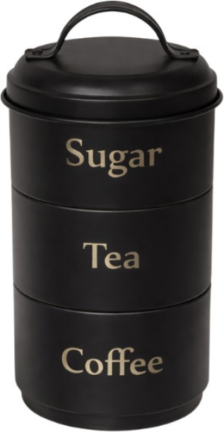 Takme Home Polypropylene Tea Coffee & Sugar Container  - 200 g