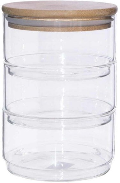Crockery Centre Glass Cookie Jar  - 2.4 l