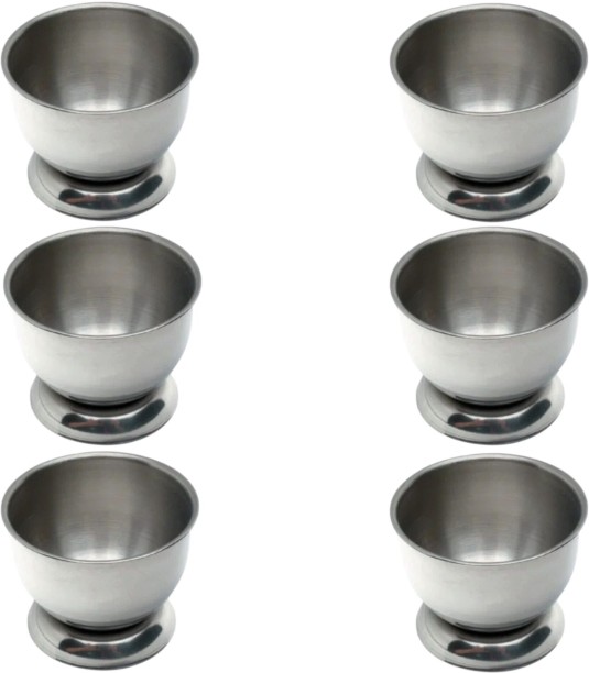 Crockery Centre Stainless Steel Egg Container  - 65 ml