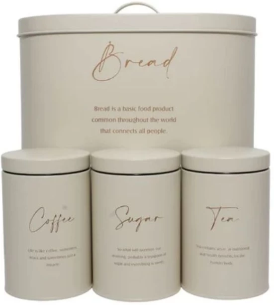 Minhaj Homeware Stainless Steel Bread Container  - 5 l