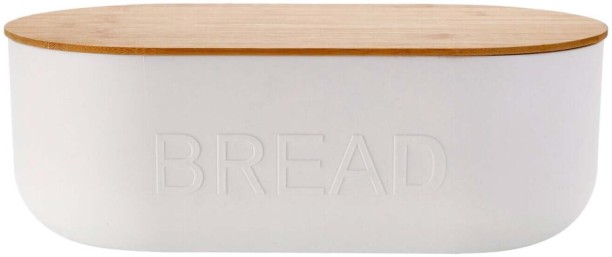 Excellent Polypropylene, Wooden Bread Container  - 8.5 l
