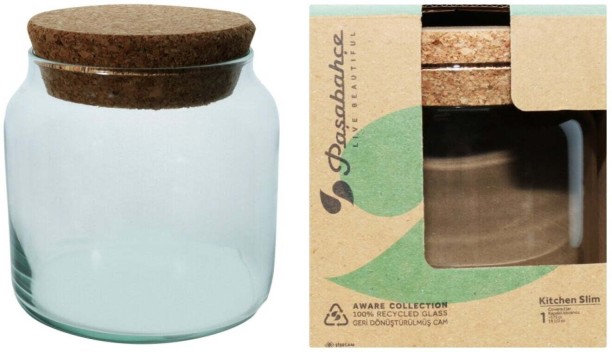 Pasabahce Glass Liquid Storage Jar  - 575 ml