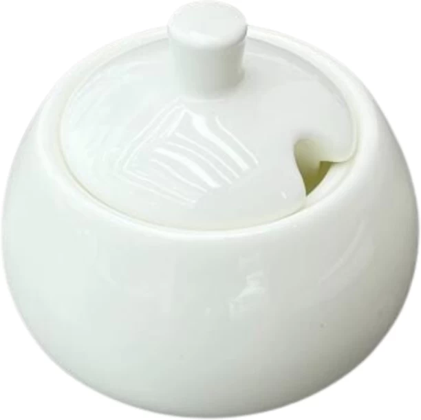 danny home Ceramic Tea Coffee & Sugar Container  - 320 ml