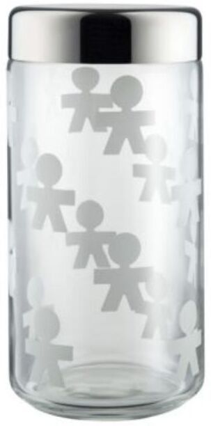 Alessi Stainless Steel Cookie Jar  - 1.5 l
