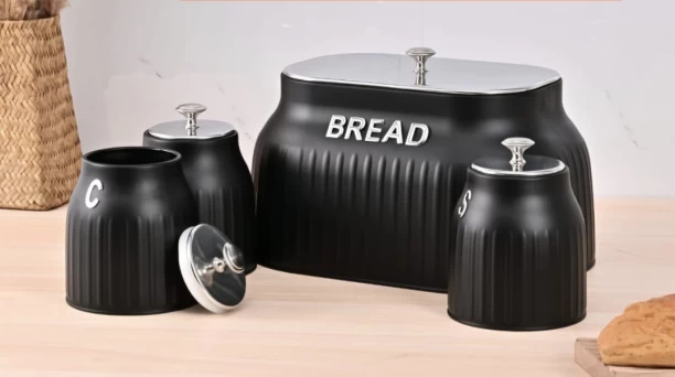 The Green Bliss Boutique Stainless Steel Bread Container  - 2 l