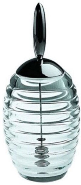 Alessi Stainless Steel Honey Jar  - 300 ml