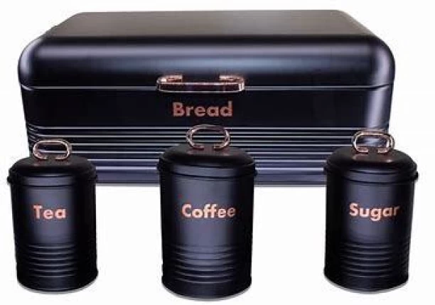 Bread Bin Steel Design Steel Bread Container  - 0 ml