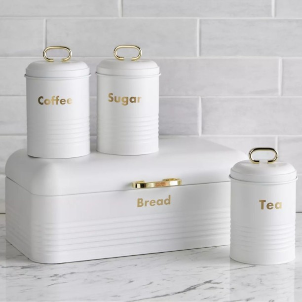 Minhaj Homeware Stainless Steel Bread Container  - 5 l