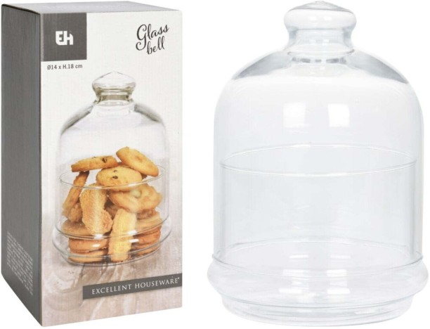 Excellent Houseware Glass Cookie Jar  - 5.3 l
