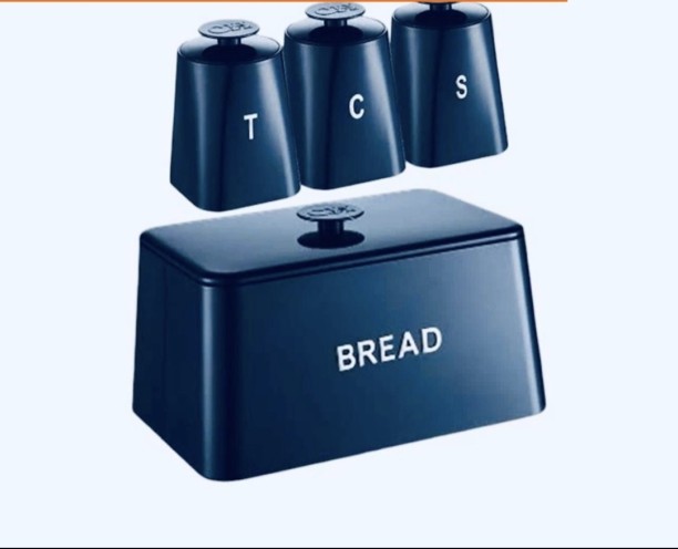 The Green Bliss Boutique Stainless Steel Bread Container  - 3 l