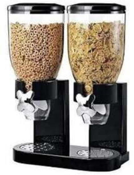 TINLOR Plastic Cereal Dispenser  - 517.5 ml