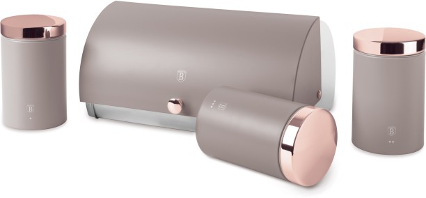 Berlinger Haus Stainless Steel Bread Container  - 4.1 l