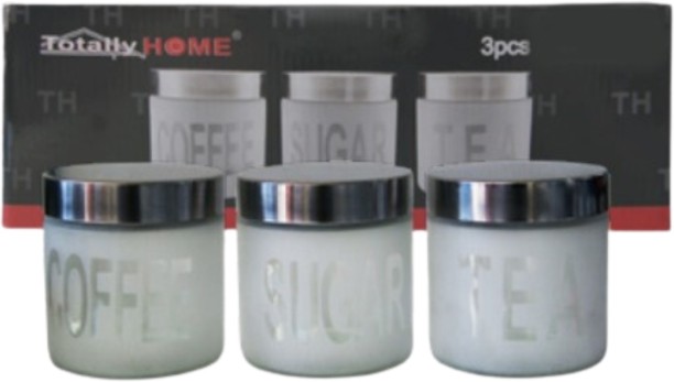 Totally Home Glass Tea Coffee & Sugar Container  - 1.5 l