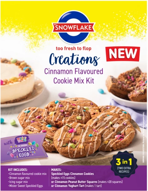 Snowflake Creations Cinnamon Flavoured Cookie Cookies