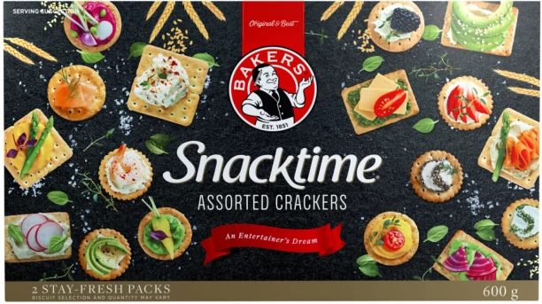 Bakers Snacktime Assorted Crackers
