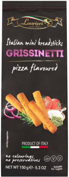 Laurieri Grissinetti Pizza Flavoured Sweet & Salty Biscuit