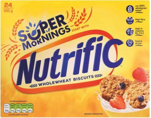 Alpen Nutrific Whole Wheat High Fiber Biscuit